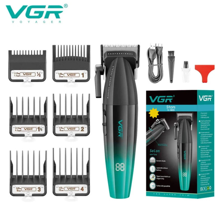 ماشین اصلاح وی جی ار مدل V-003 (Stars)