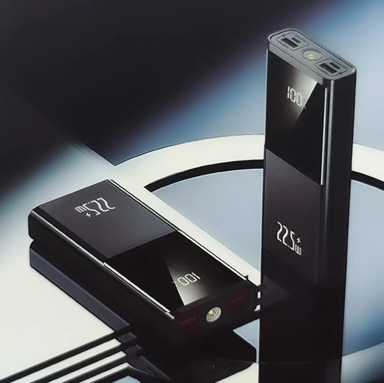 پاوربانک LEVINO مدل N-38 (20000 میلیآمپر، فلزی، فستشارژ، نمایشگر دیجیتال)