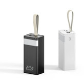 پاوربانک ۳۰۰۰۰ میلیآمپری Levino مدل N-50 | فست شارژ 22.5W با نمایشگر دیجیتال و چراغ قوه
