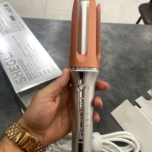 دستگاه فرکننده مو شیگلم سه شاخه سایز 25 (Sheglam Hair) مدل It-Curl Sheglam Hair Curler, 3-prong, size 25, It-Curl model