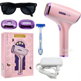دستگاه لیزر خانگی Babuyverse Professional SE7 (مدل Princess) دیگر یک دستگاه لیزر معمولی نیست؛ با ۱ میلیون شات، تکنولوژی خنککنندگی یخی، و ۹ درجه قدرت، میتوانید در ۱۲ هفته (حدود ۴-۱۲ هفته) شاهد از بین رفتن موها باشید