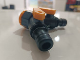 Hoteche three-way faucet connector (code 371116) Converts the faucet into two branches with separate control اتصال دهنده سه راهی شیر آب Hoteche (کد 371116) تبدیل شیر به دو شاخه با کنترل مجزا