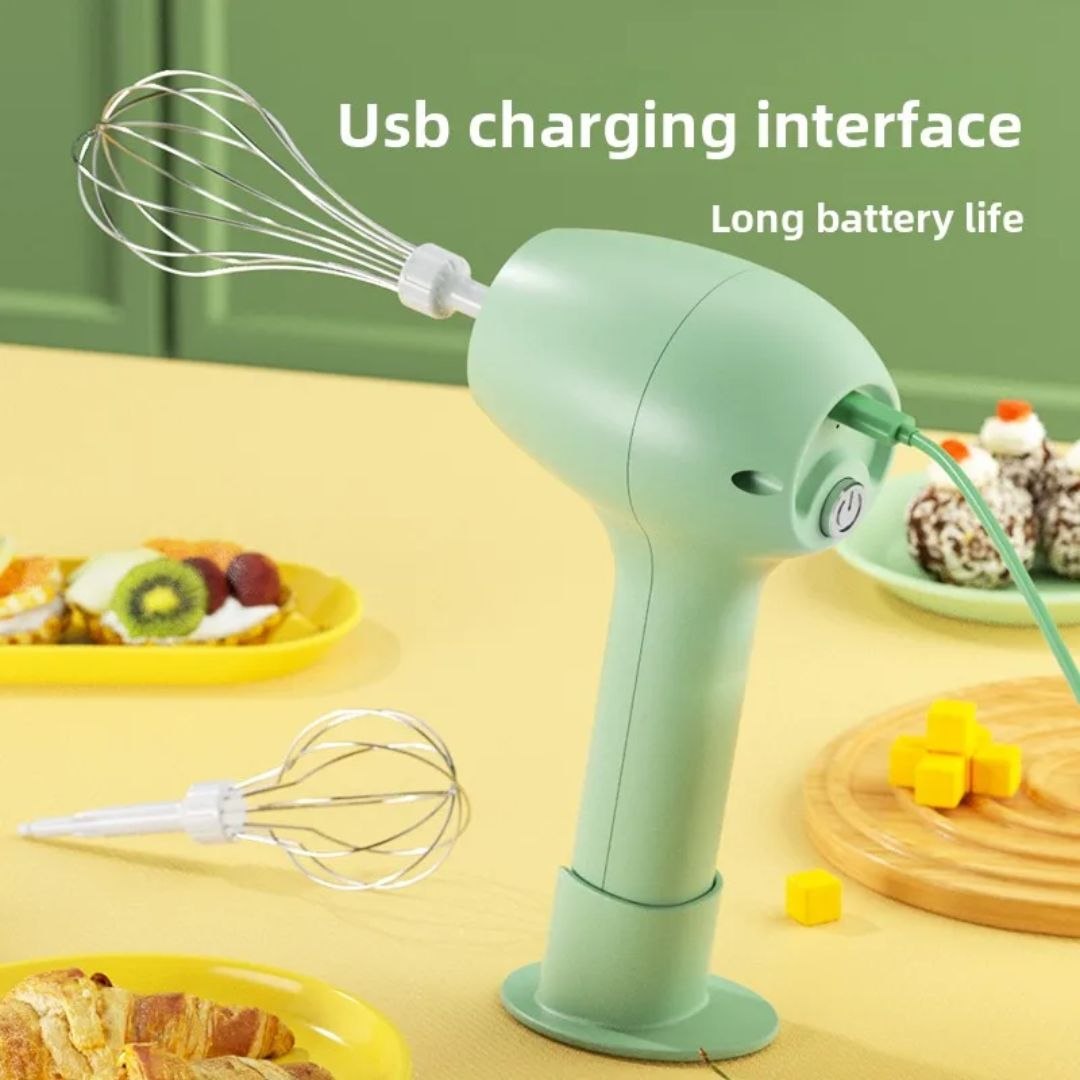 Multifunctional Cordless Rechargeable Blender and Chopper Mini Portable Mixer and Food Processor with USB Charging