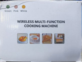 Multifunctional Cordless Rechargeable Blender and Chopper Mini Portable Mixer and Food Processor with USB Charging