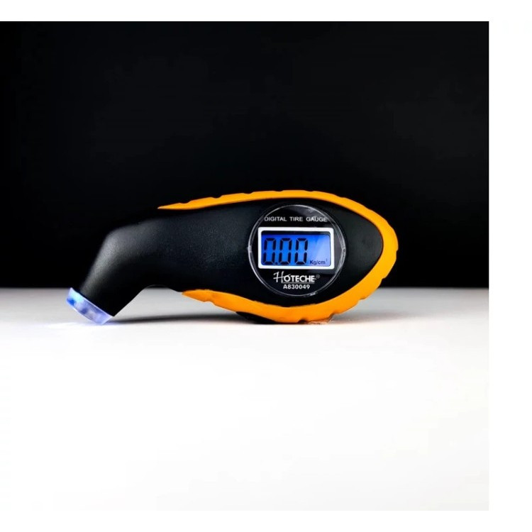 فشار سنج لاستیک درجه باد دیجیتالی- فشار سنج تایر خودرو - 150 Bar - دیجیتالی - برند اصلی Hoteche هوتچ (830049)