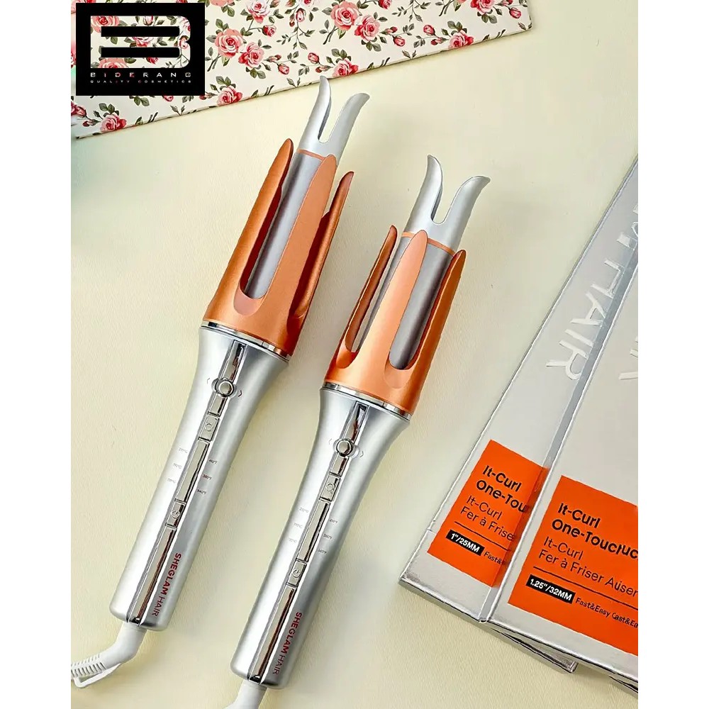دستگاه فرکننده مو شیگلم سه شاخه سایز 25 (Sheglam Hair) مدل It-Curl