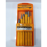 ست 6 تکه سنبه فولادی پانچ و اسکنه حرفهای DINGQI مدل CG01012