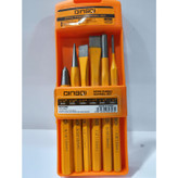ست 6 تکه سنبه فولادی پانچ و اسکنه حرفهای DINGQI مدل CG01012