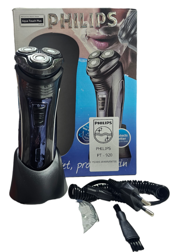 ریشتراش برقی فیلیپس Aqua Touch Plus مدل PT-920 Philips Aqua Touch Plus Electric Shaver Model PT920